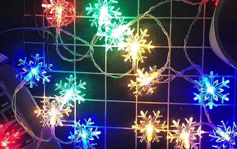 Guirlandes lumineuses pour Noël 2024