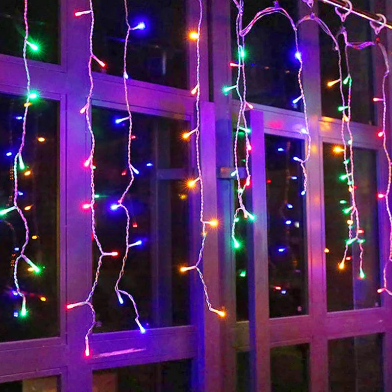 guirlande LED lumières décoration de noël